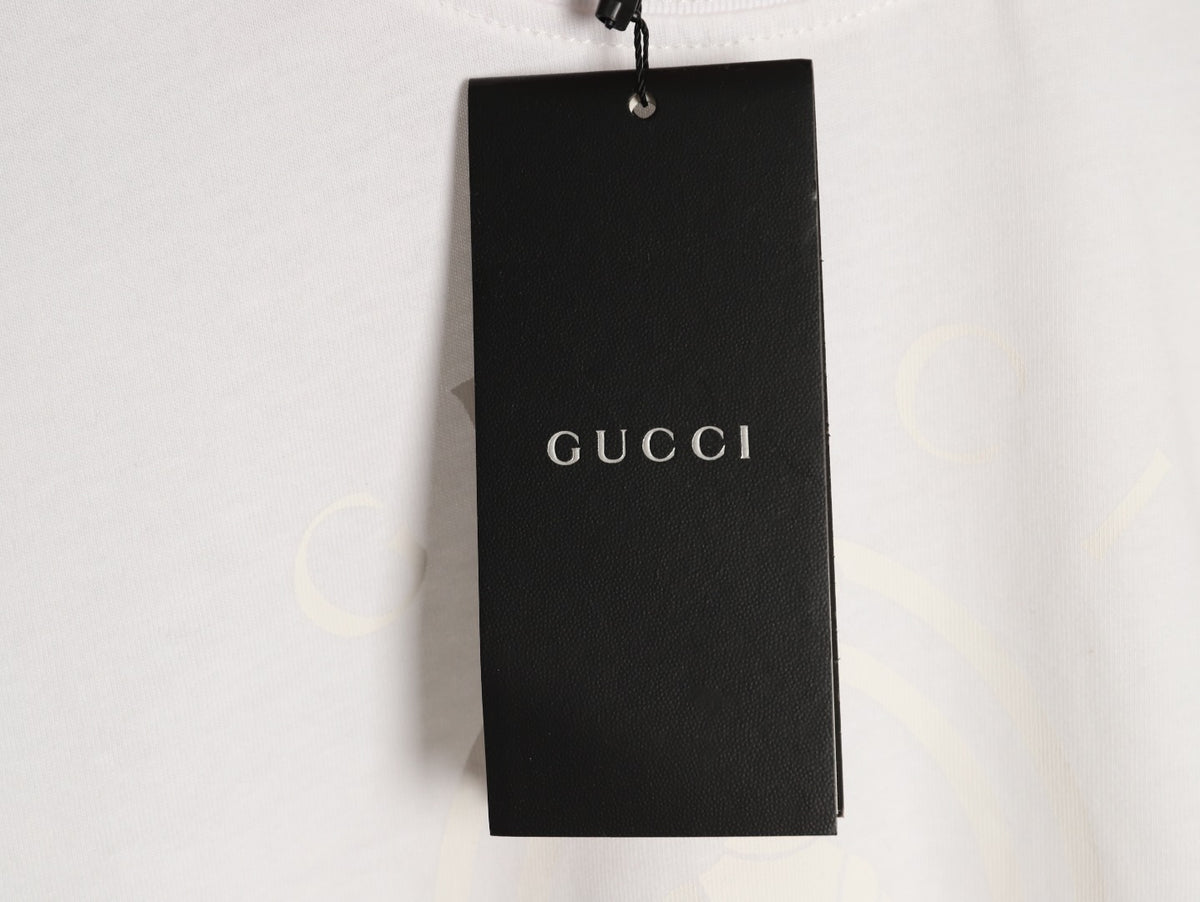 Gucci Crew-Neck Short-Sleeve T-Shirt - White