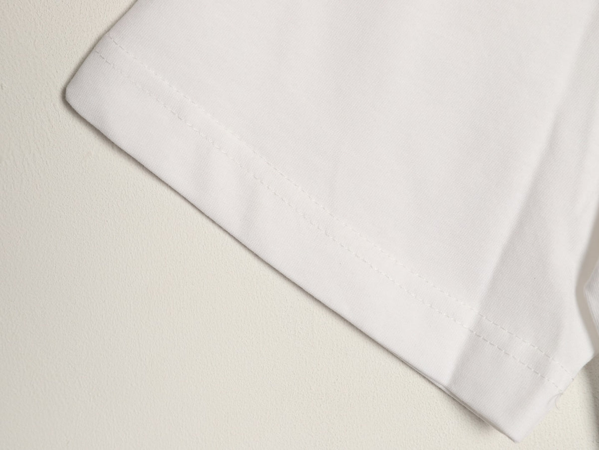 Gucci Crew-Neck Short-Sleeve T-Shirt - White