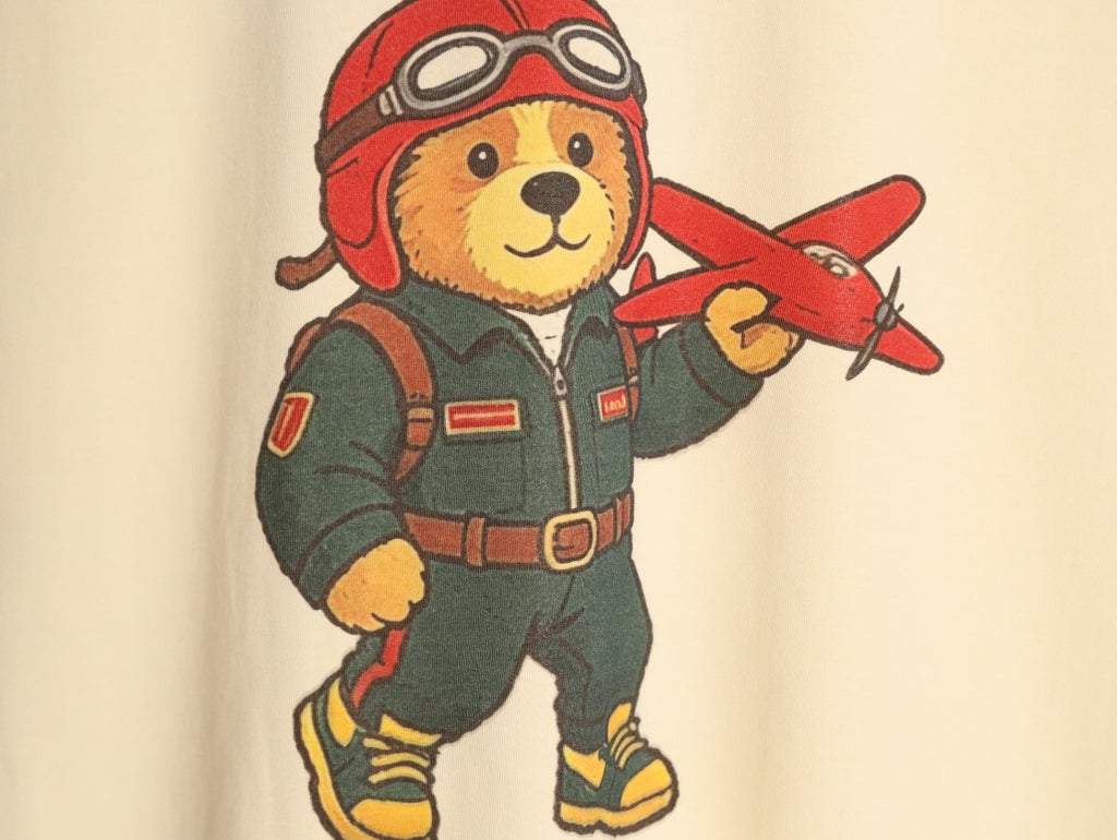 Gucci Cartoon Character Graphic T-Shirt - Pale Yellow