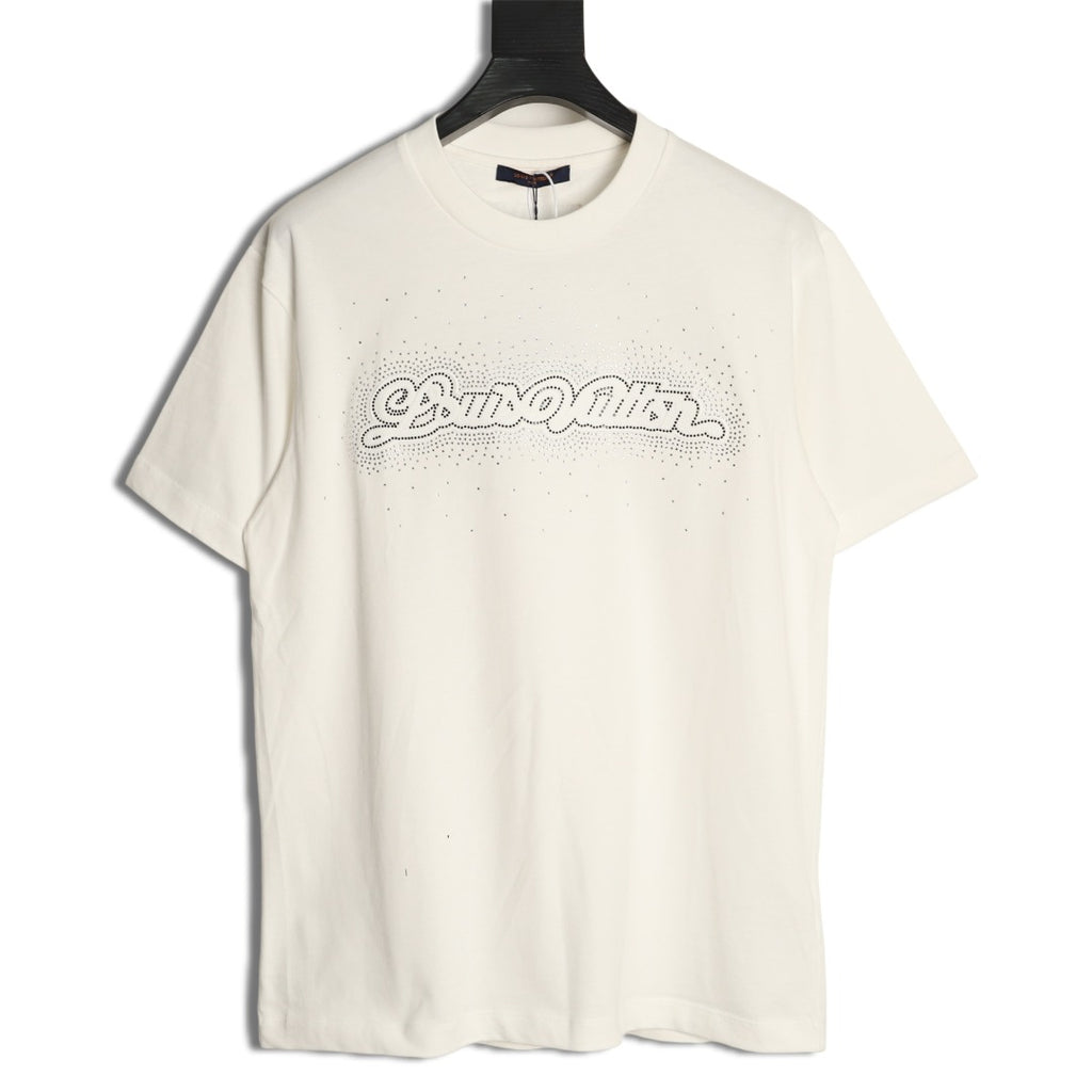 Louis Vuitton Script Lettering Graphic T-Shirt - Off-White