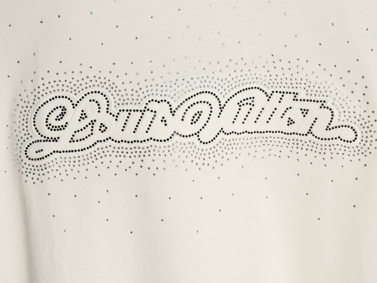Louis Vuitton Script Lettering Graphic T-Shirt - Off-White