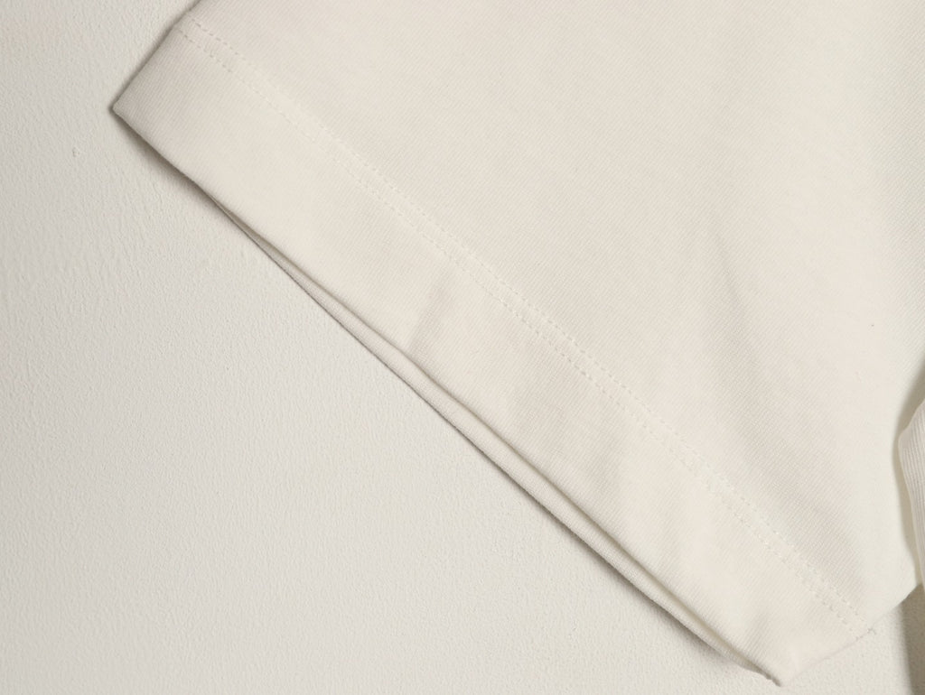 Louis Vuitton Script Lettering Graphic T-Shirt - Off-White