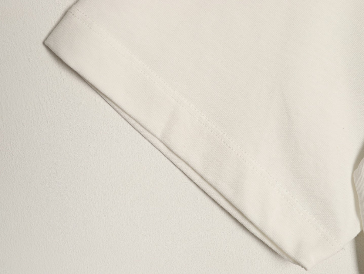 Louis Vuitton Script Lettering Graphic T-Shirt - Off-White
