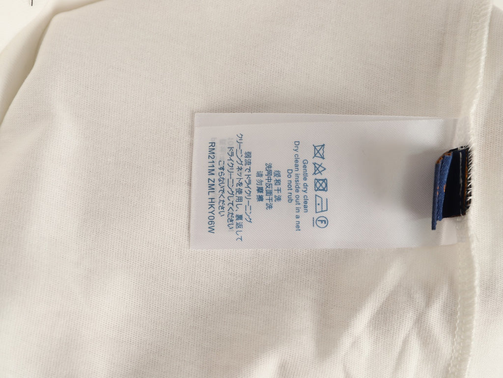 Louis Vuitton Script Lettering Graphic T-Shirt - Off-White