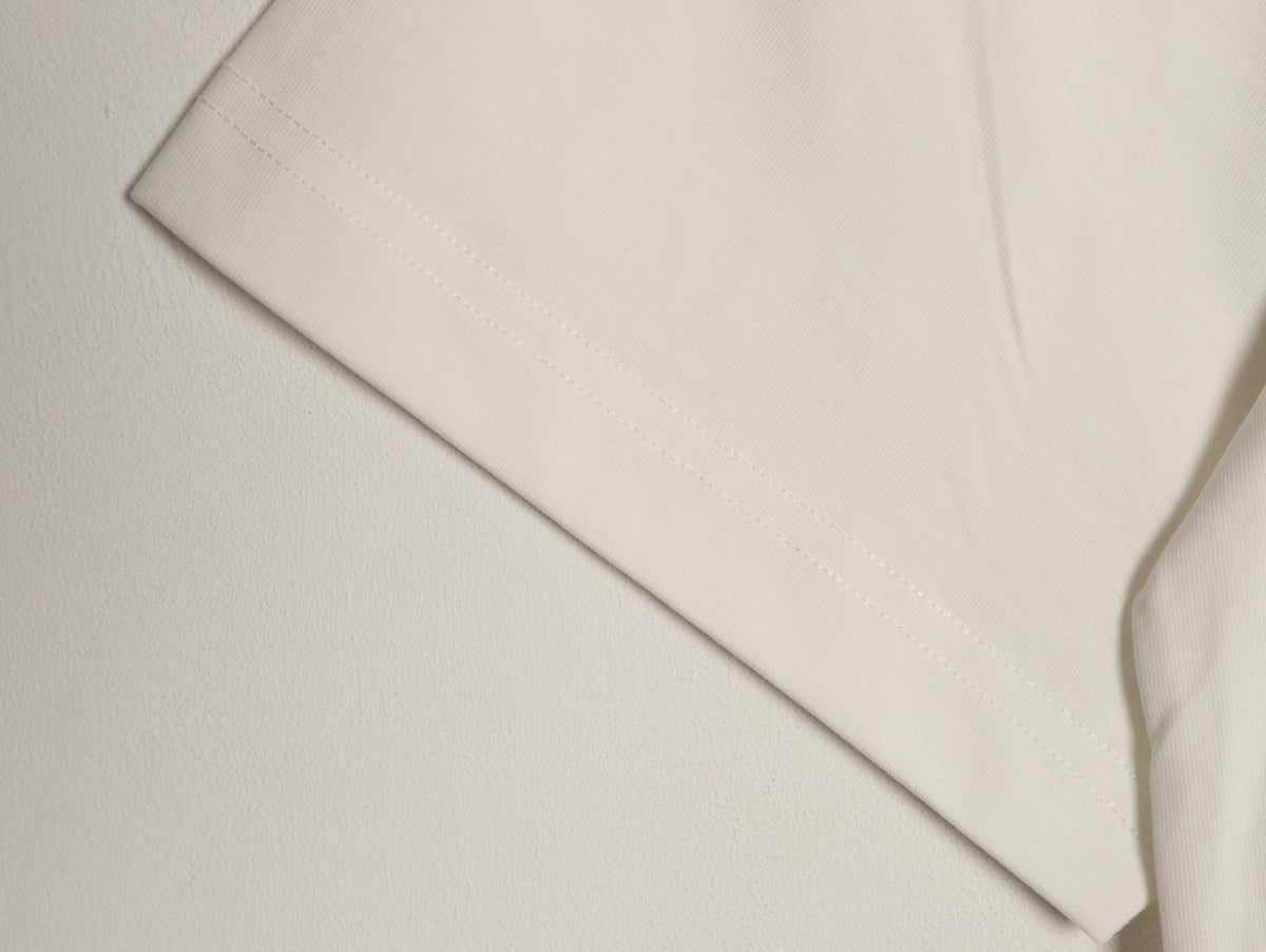 Dior Script Lettering Graphic T-Shirt - Off-White