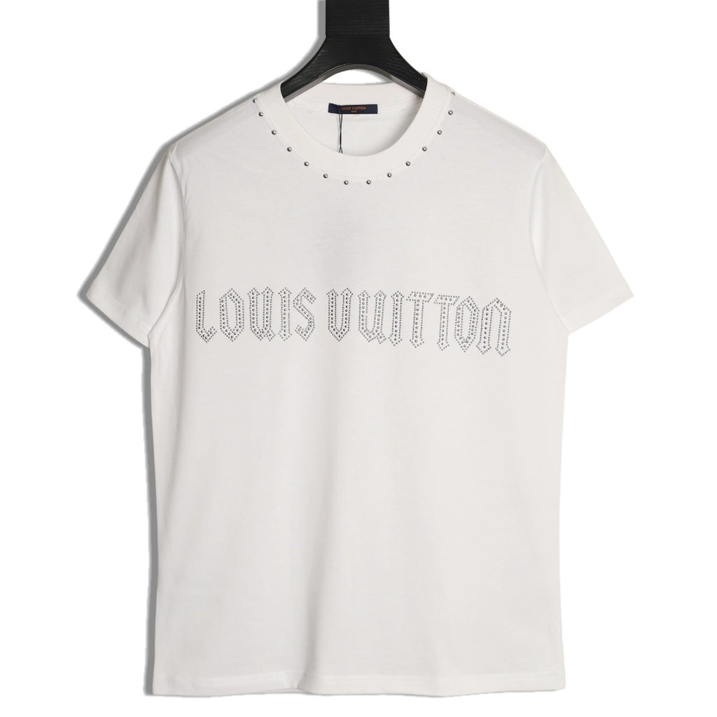 Louis Vuitton Dotted Lettering T-Shirt - White