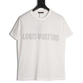 Louis Vuitton Dotted Lettering T-Shirt - White