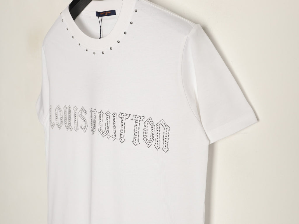 Louis Vuitton Dotted Lettering T-Shirt - White