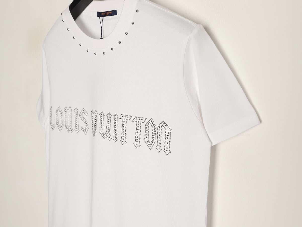 Louis Vuitton Dotted Lettering T-Shirt - White