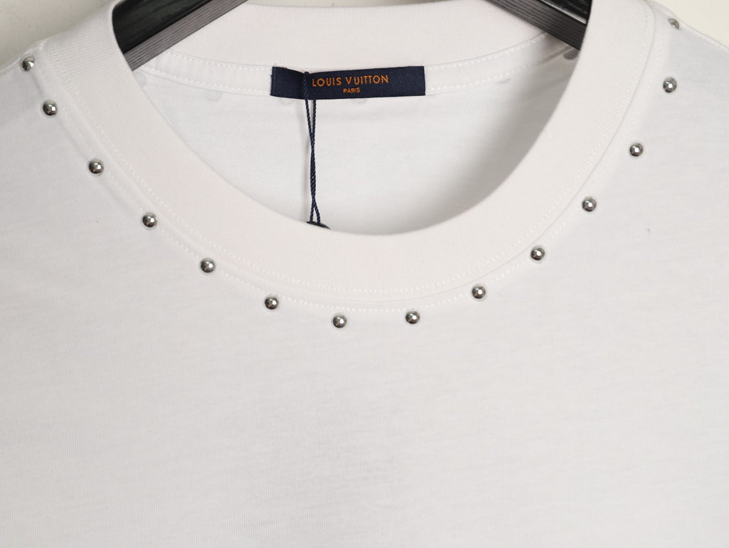 Louis Vuitton Dotted Lettering T-Shirt - White