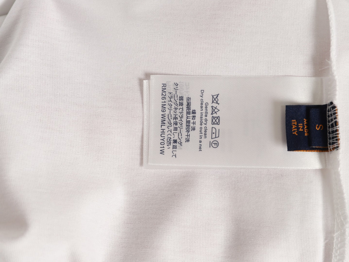 Louis Vuitton Dotted Lettering T-Shirt - White