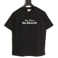 Dior No Dior No Dietrich Text T-Shirt - Black