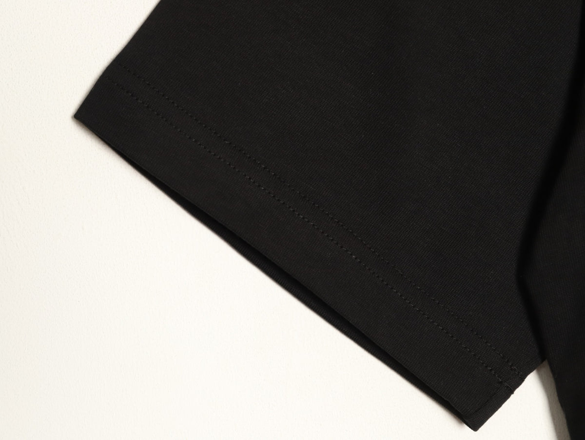 Dior No Dior No Dietrich Text T-Shirt - Black