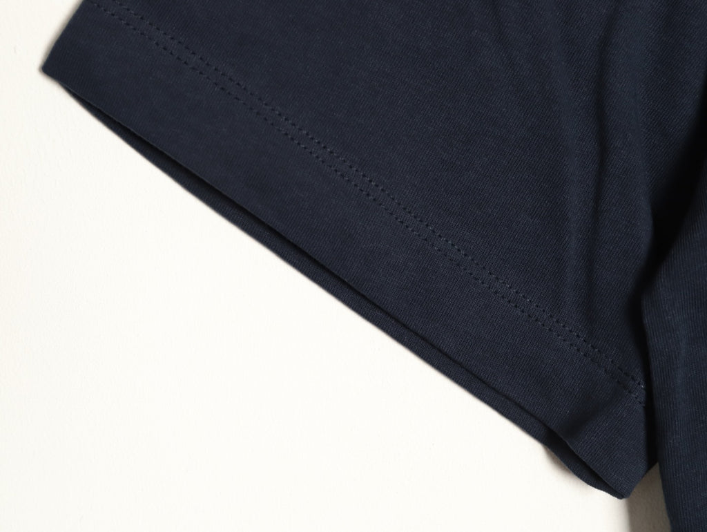 Louis Vuitton Paint-Splash Signature Graphic T-Shirt - Dark Navy