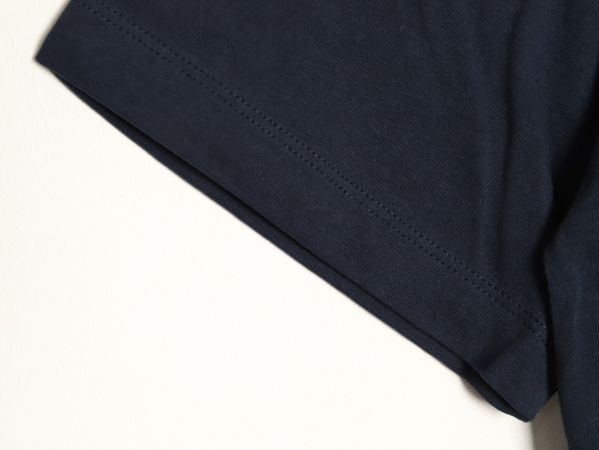 Louis Vuitton Paint-Splash Signature Graphic T-Shirt - Dark Navy
