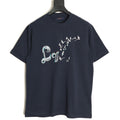 Louis Vuitton Bird Motif Graphic T-Shirt - Dark Navy