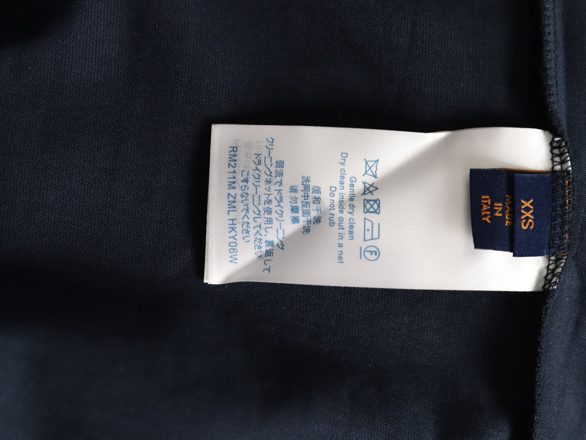 Louis Vuitton Bird Motif Graphic T-Shirt - Dark Navy