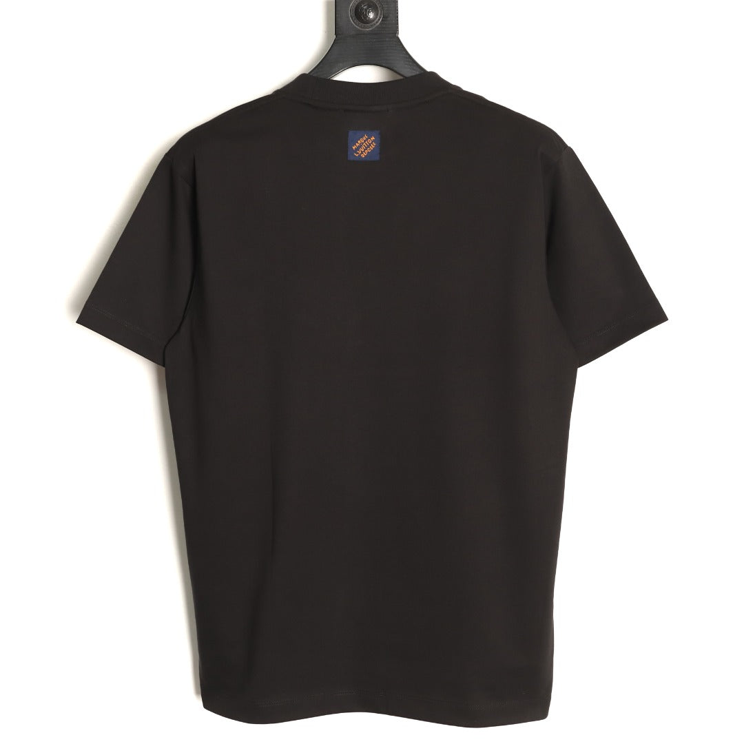 Louis Vuitton Fox and Ribbon Motif T-Shirt - Black