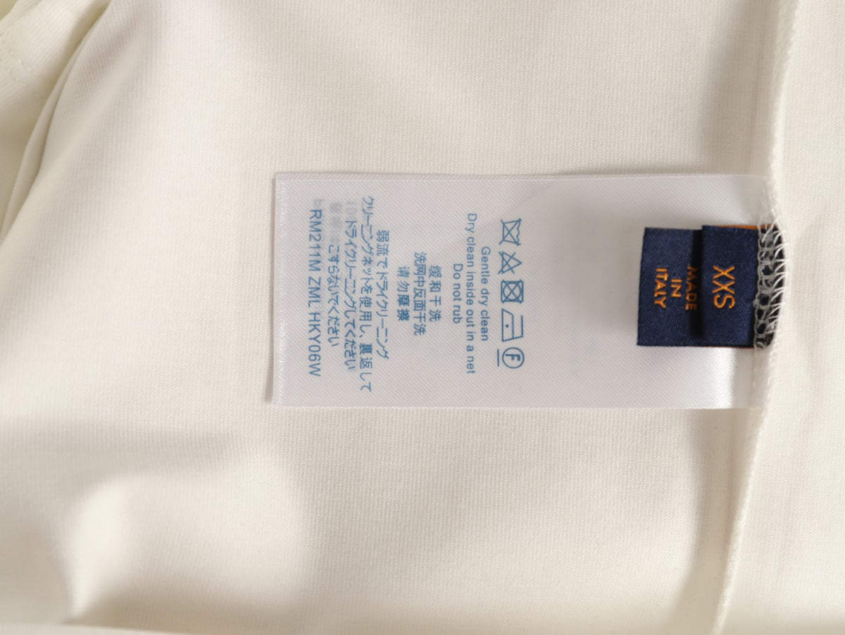 Louis Vuitton Ice-Blue LV Graphic T-Shirt - Off-White