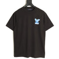 Louis Vuitton Ice-Blue LV Graphic T-Shirt - Black