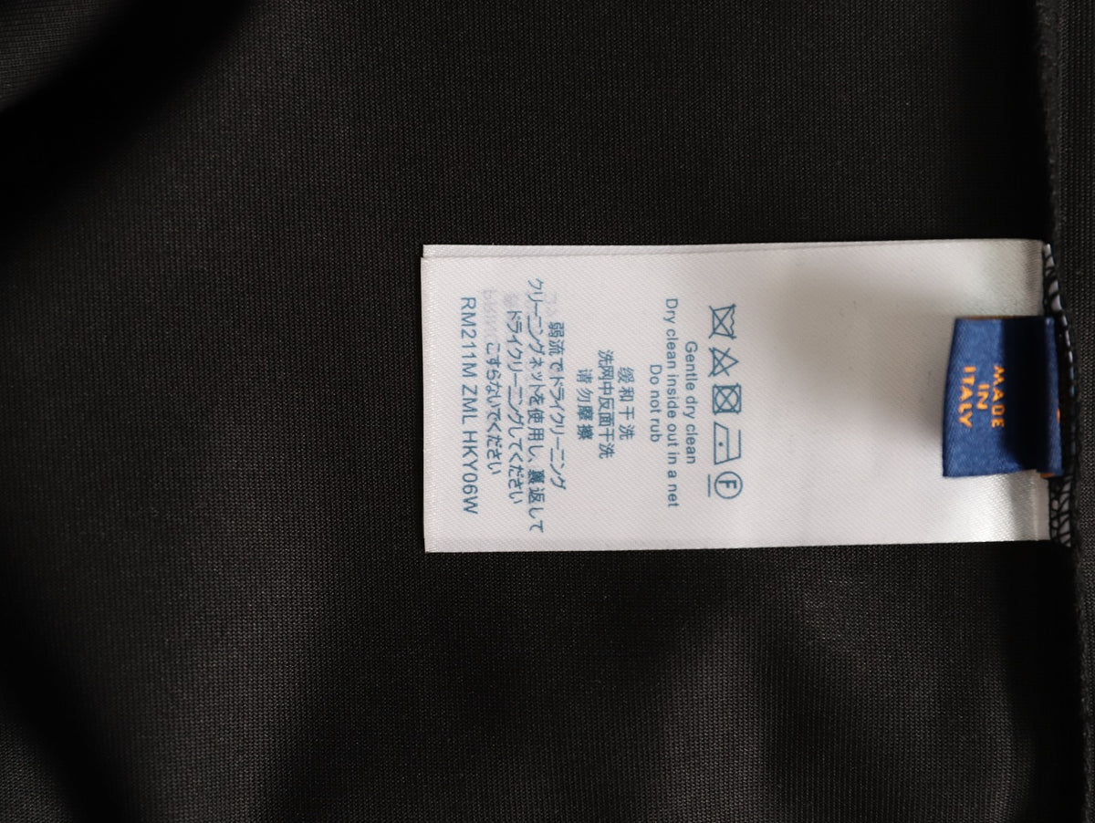 Louis Vuitton Ice-Blue LV Graphic T-Shirt - Black