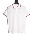 Prada Contrast-Trim Short-Sleeve Polo Shirt - White