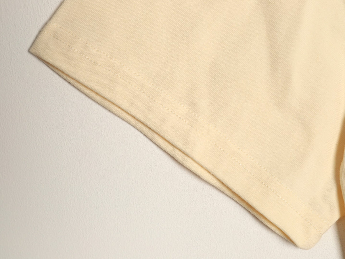 Gucci Bunny and Carrot Graphic T-Shirt - Pale Yellow