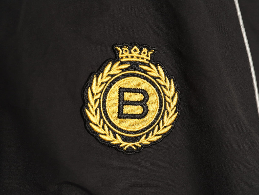 Balenciaga BLCG Badge Number 10 Zip Jacket - Black