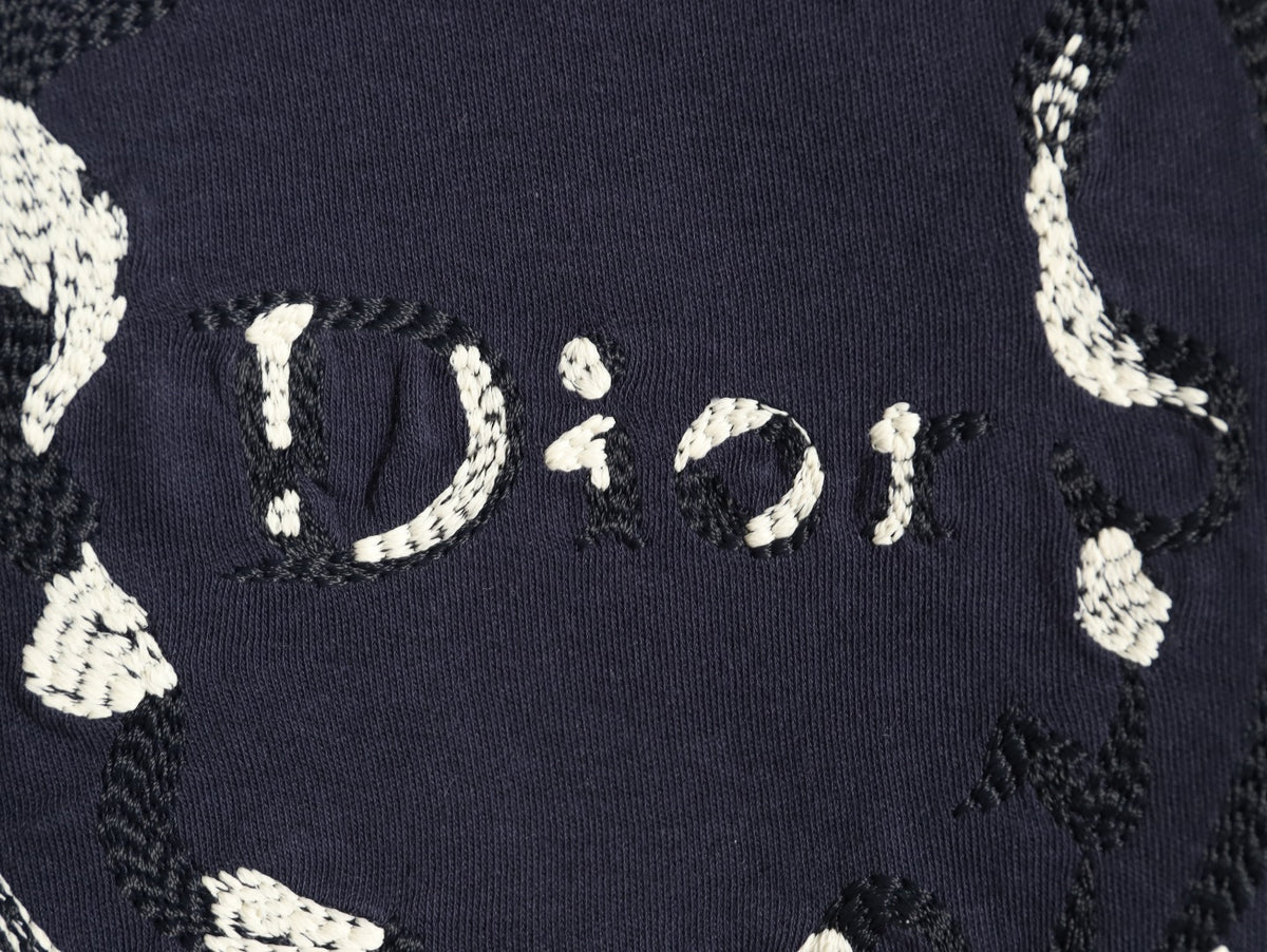 Dior CD Medallion Graphic T-Shirt - Dark Navy