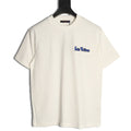 Louis Vuitton Blue-and-White Graffiti Logo T-Shirt - Off-White