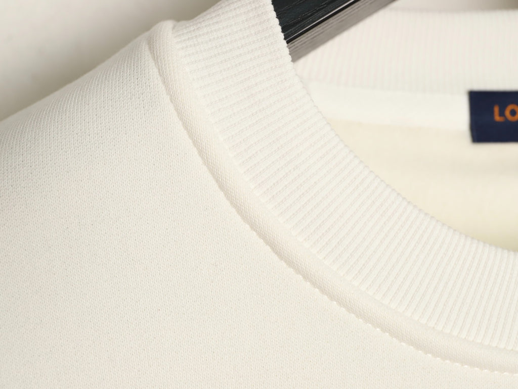 Louis Vuitton Shield Graphic Crewneck Sweatshirt - Off-White