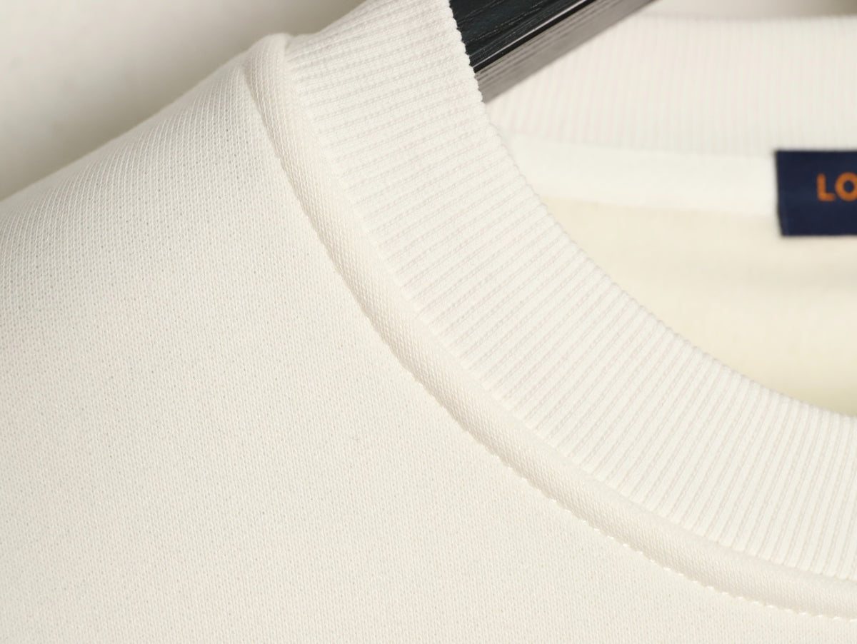 Louis Vuitton Shield Graphic Crewneck Sweatshirt - Off-White