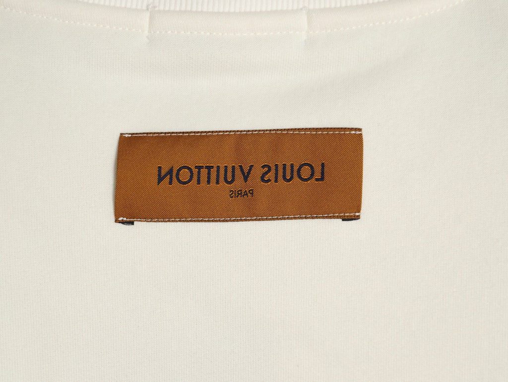 Louis Vuitton Shield Graphic Crewneck Sweatshirt - Off-White