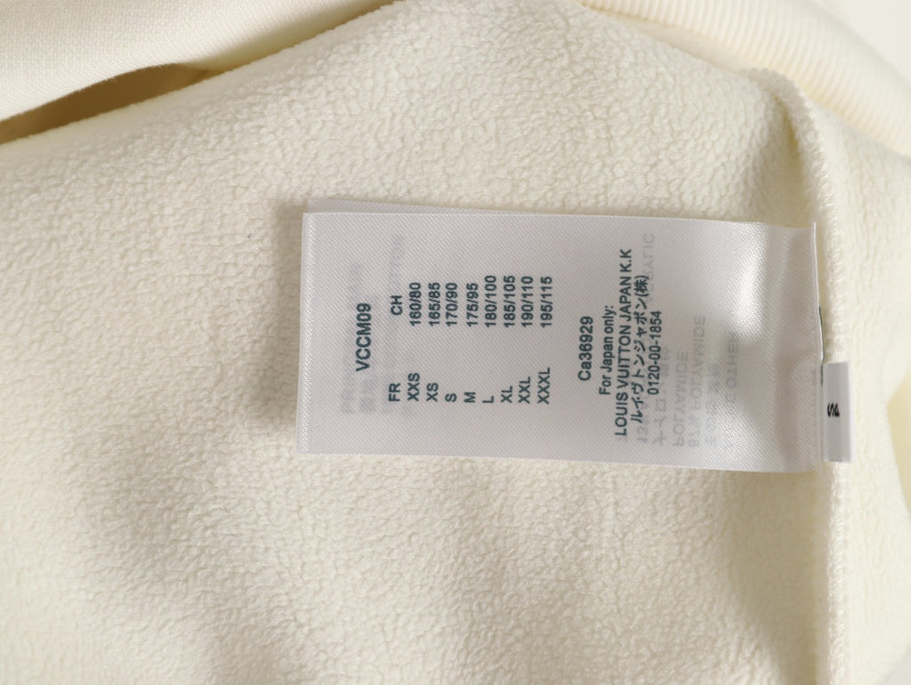 Louis Vuitton Shield Graphic Crewneck Sweatshirt - Off-White