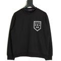 Louis Vuitton Shield Graphic Crewneck Sweatshirt - Black