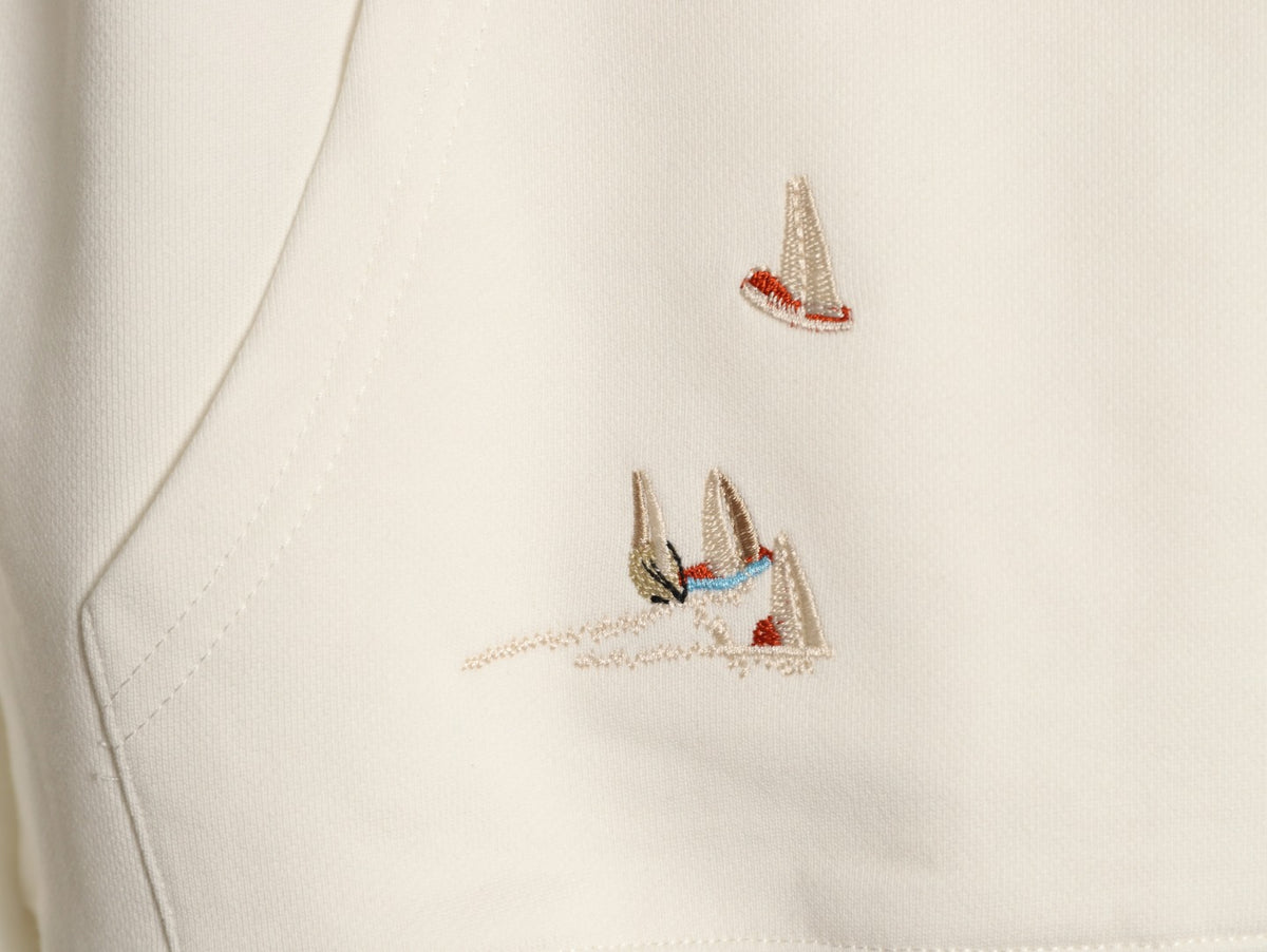 Louis Vuitton Scattered-Motif LV Back Graphic Hoodie - Off-White