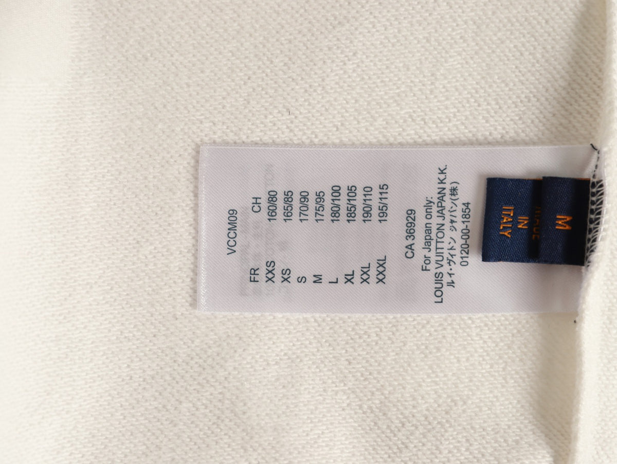 Louis Vuitton Scattered-Motif LV Back Graphic Hoodie - Off-White