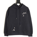 Louis Vuitton Scattered-Motif LV Back Graphic Hoodie - Dark Navy