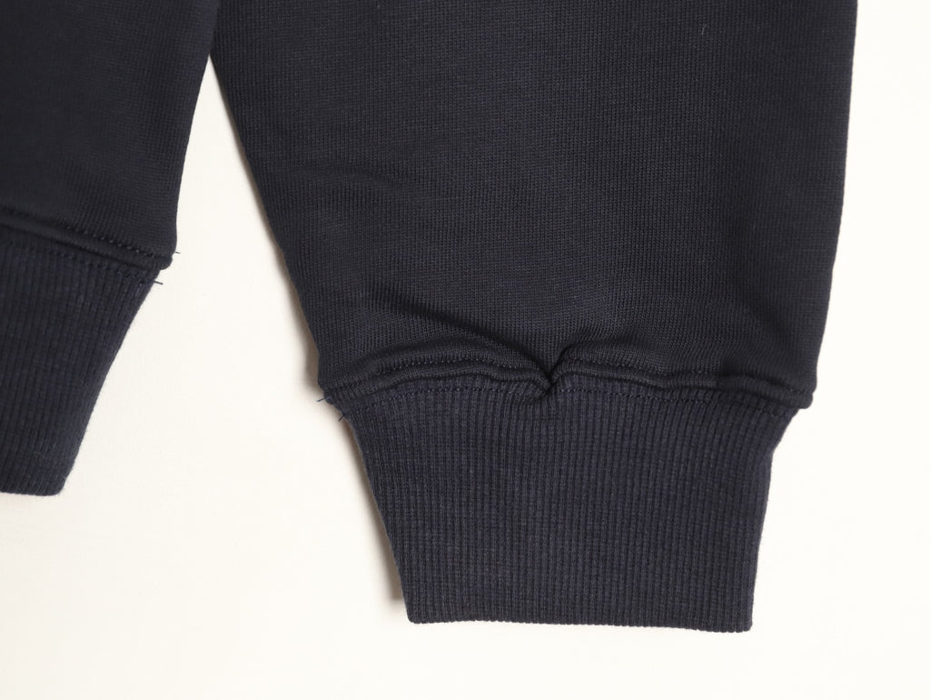 Louis Vuitton Scattered-Motif LV Back Graphic Hoodie - Dark Navy