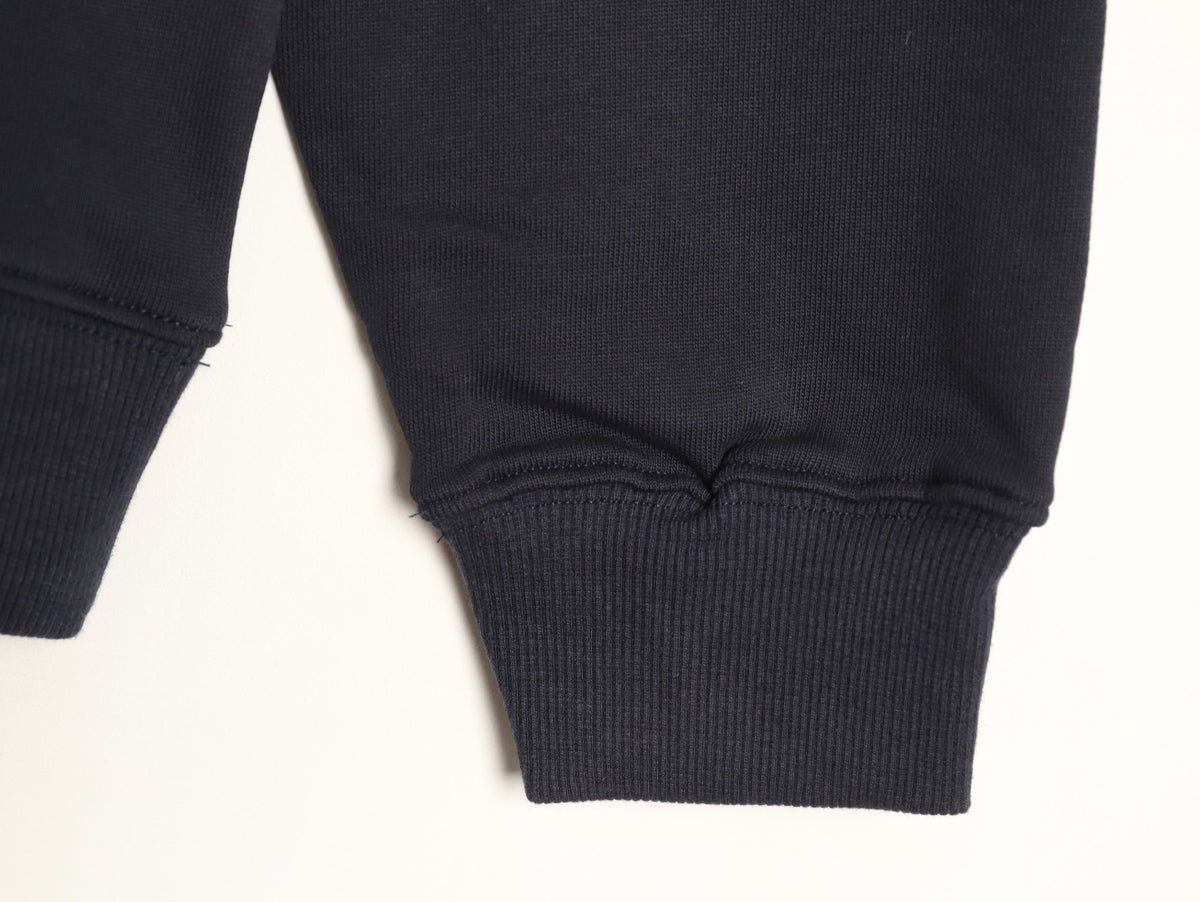 Louis Vuitton Scattered-Motif LV Back Graphic Hoodie - Dark Navy