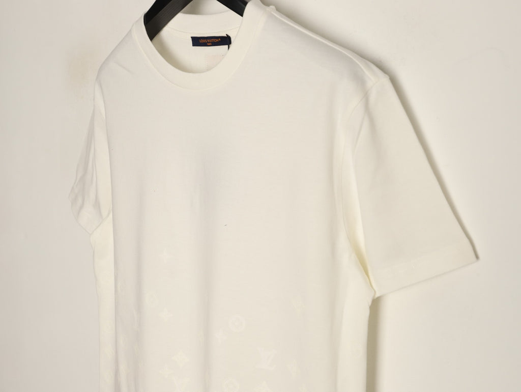 Louis Vuitton Subtle Tonal Front Graphic T-Shirt - Off-White