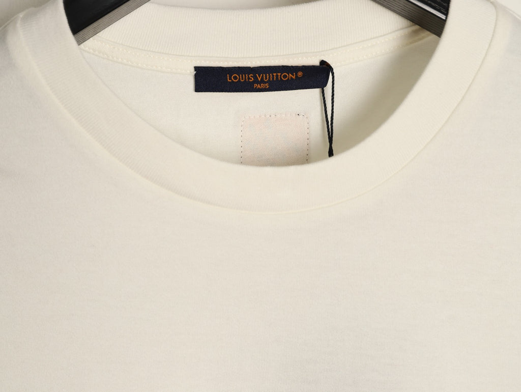 Louis Vuitton Subtle Tonal Front Graphic T-Shirt - Off-White