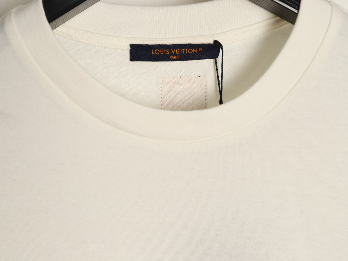 Louis Vuitton Subtle Tonal Front Graphic T-Shirt - Off-White
