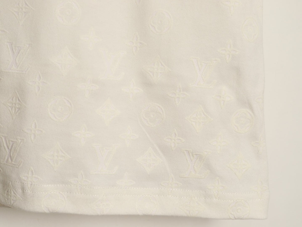 Louis Vuitton Subtle Tonal Front Graphic T-Shirt - Off-White