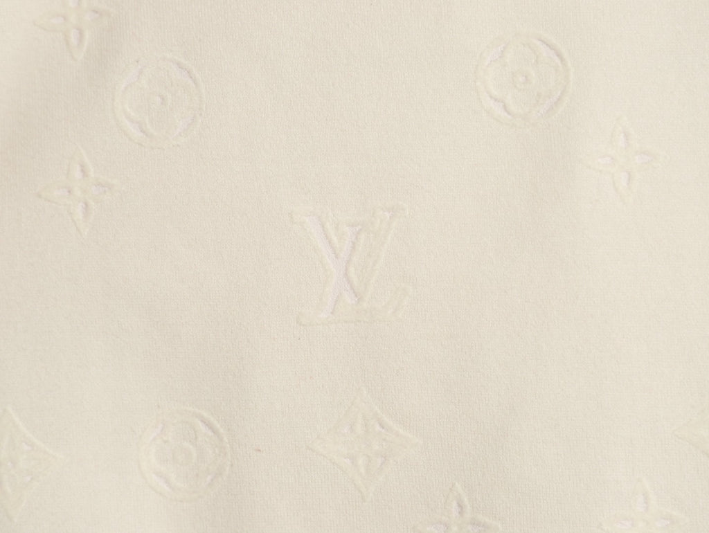 Louis Vuitton Subtle Tonal Front Graphic T-Shirt - Off-White