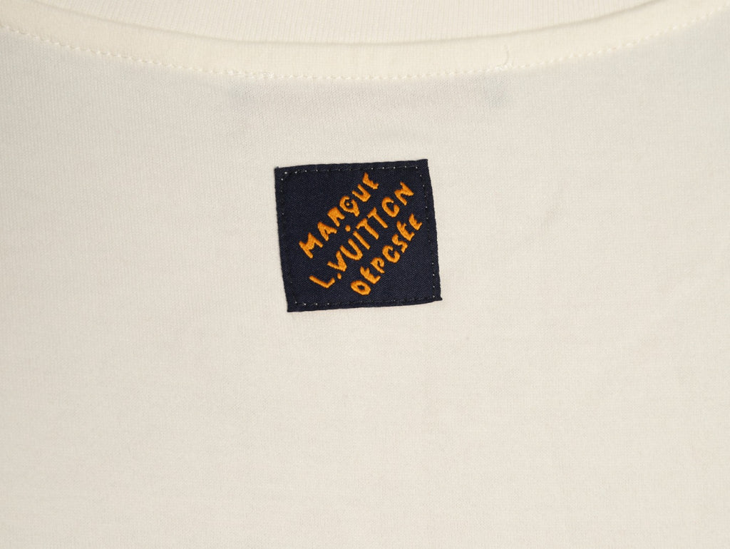 Louis Vuitton Subtle Tonal Front Graphic T-Shirt - Off-White