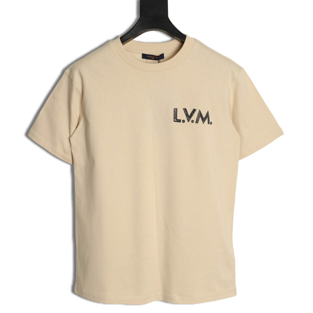 Louis Vuitton L.V.M. Lettering T-Shirt - Beige