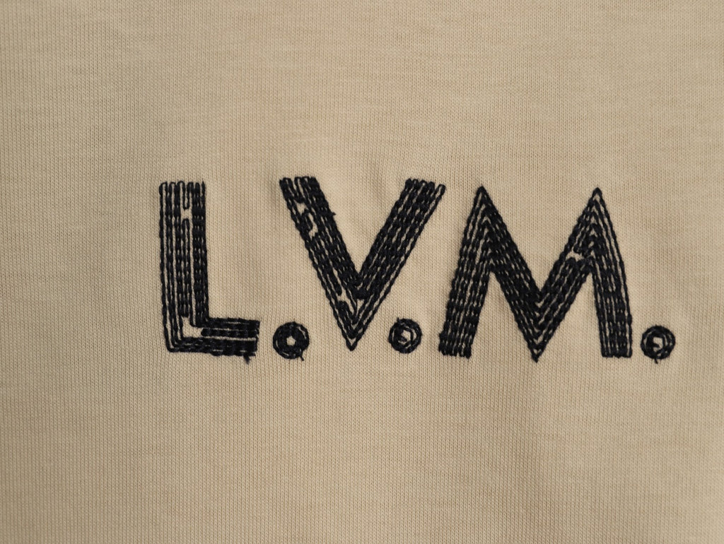 Louis Vuitton L.V.M. Lettering T-Shirt - Beige