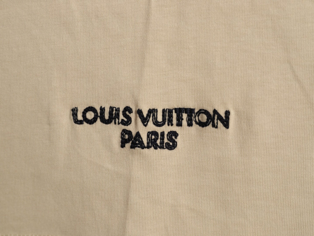 Louis Vuitton L.V.M. Lettering T-Shirt - Beige