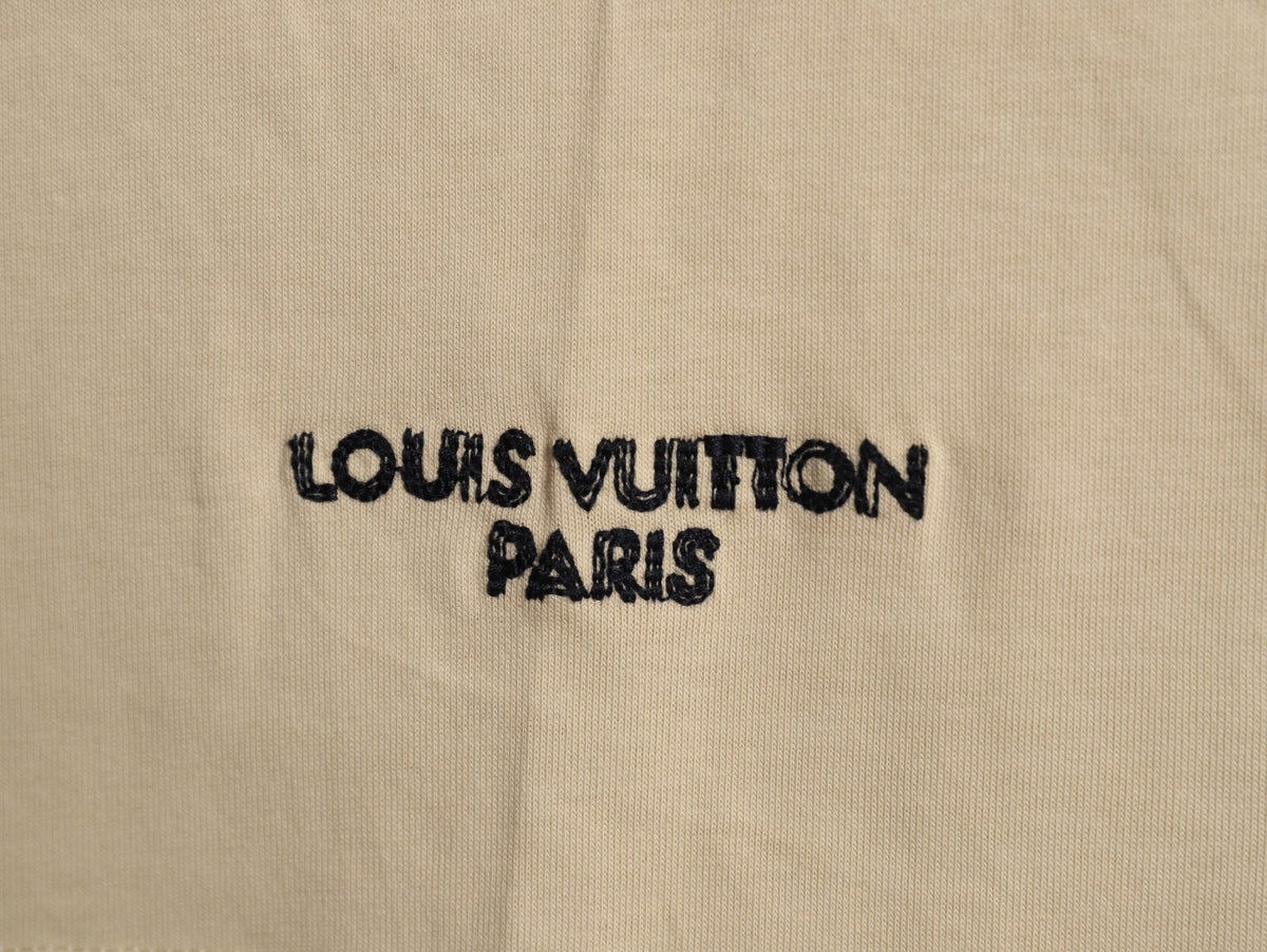 Louis Vuitton L.V.M. Lettering T-Shirt - Beige